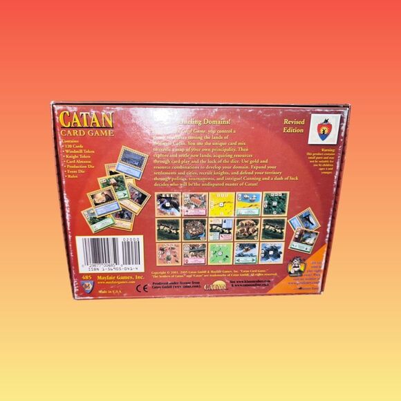 2005 Catan Card Game 485 Revised Edition by Mayfair Games  COMPLETE - Picture 4 of 5
